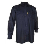 ROVINCE OVERHEMD BLUE Men's Blue Tick-Repellent Shirt