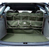 Car trunk storage box with mat