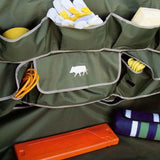 Car trunk storage box with mat