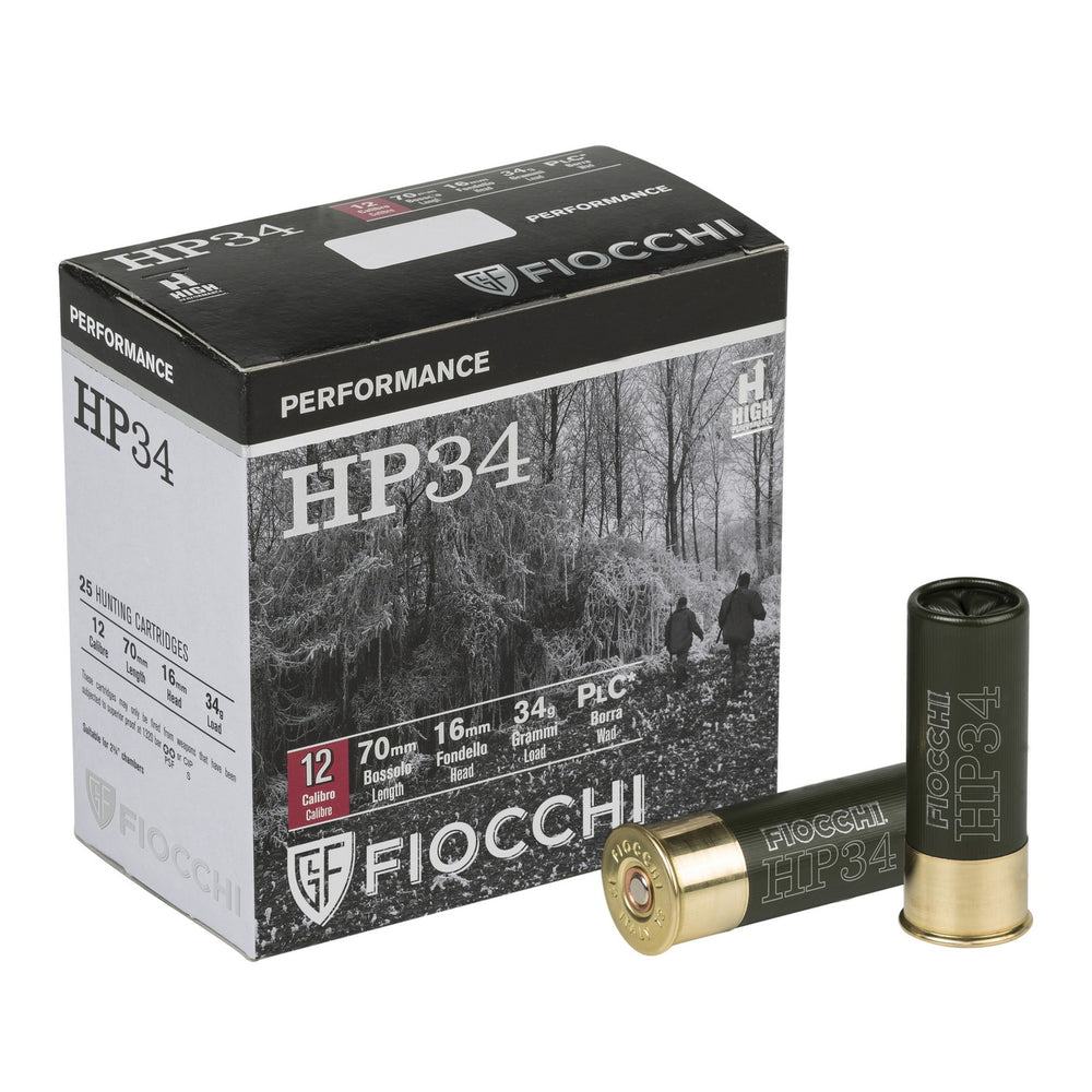 Šoviniai Fiocchi HP34 12/70  34g 3,9 mm