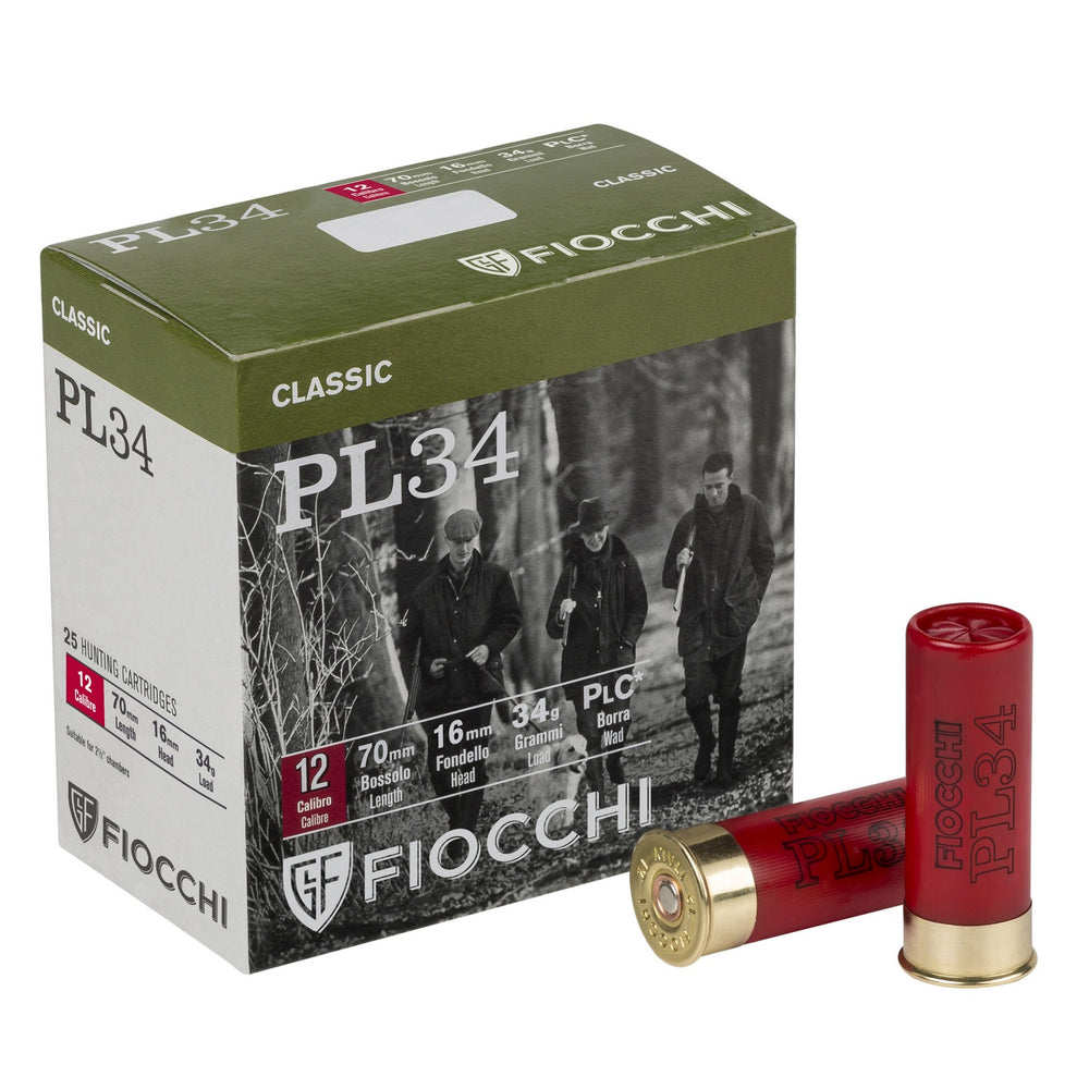 Šoviniai Fiocchi PL34 12/70 34g 3,5 mm