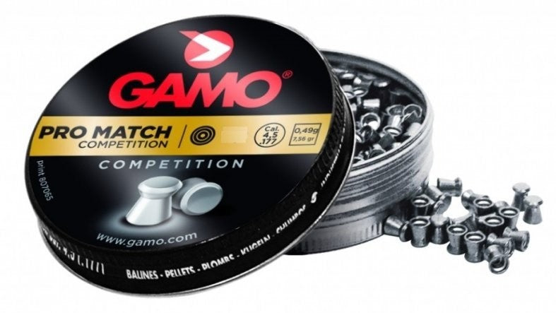 Gamo PRO-MATCH pneumatinio ginklo šoviniai  4,5cal.