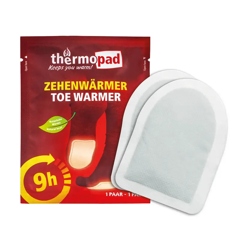 Vienkartiniai šildomi padeliai Thermopad kojų pirštams 9h, 1 vnt.